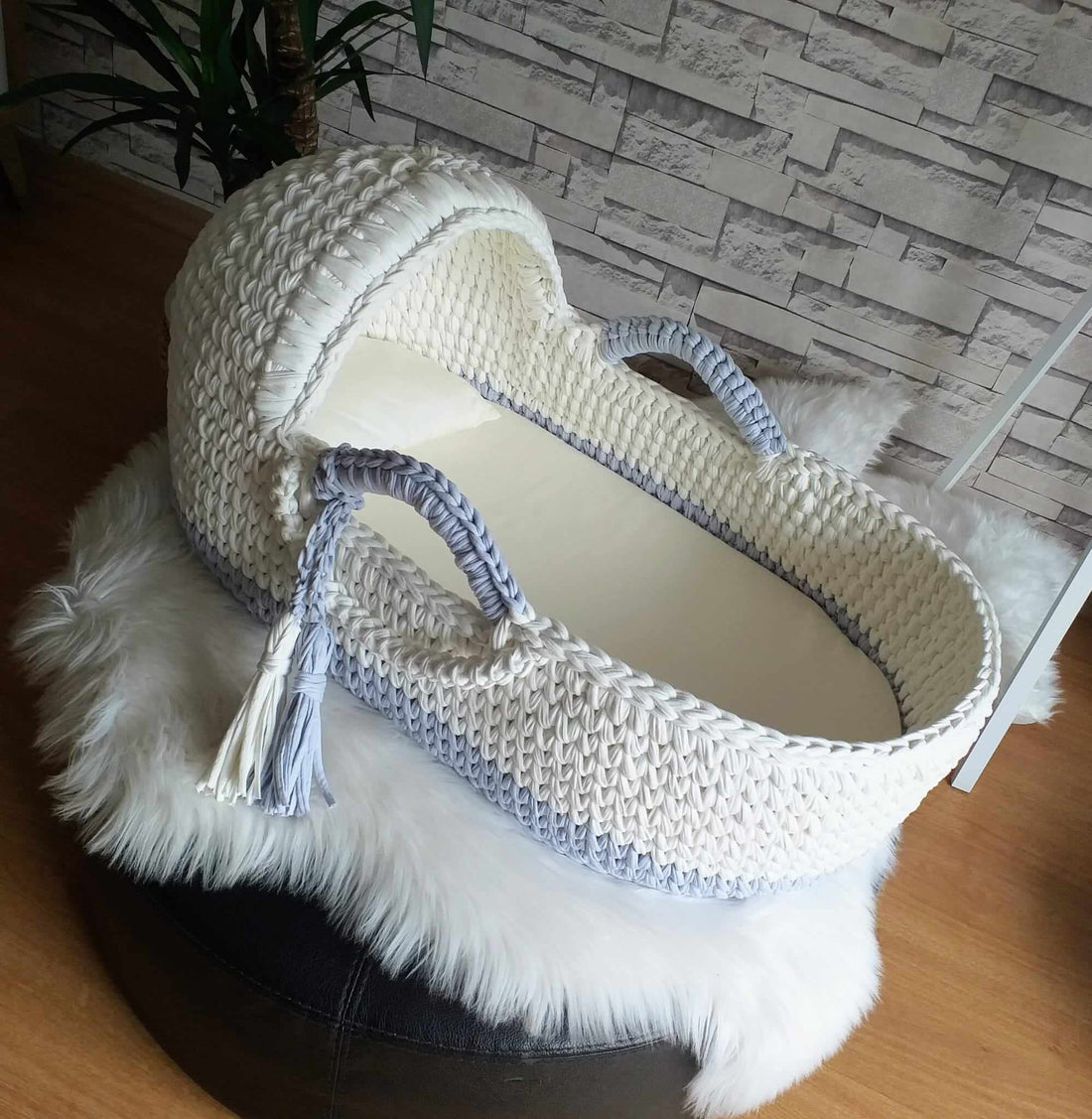 Woven Baby Bed, Baby Shower Gift, Moses Basket